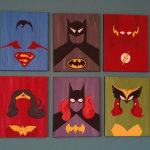 Superhero Paintings